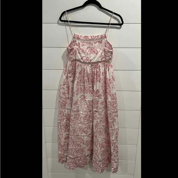 🔥Zimmermann white floral Roza ladder dress 🌸 - Picture 6 of 10